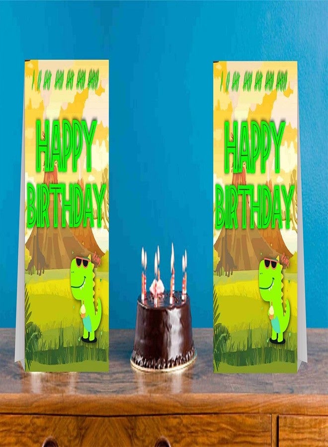 Balloonistics Cake Table Birthday Decoration Centerpiece Pack of 2 (Dinosaur) - Image 1